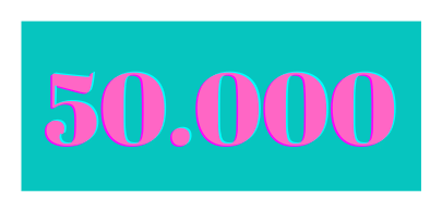 Number of the day: 50.000